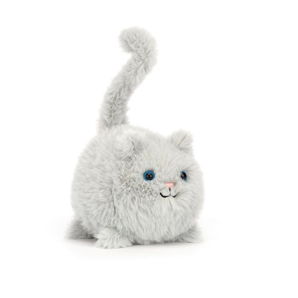Jellycat Kitten Caboodle, Light Grey